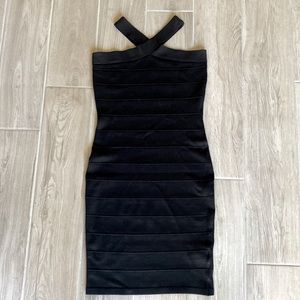 Elegant black dress xs